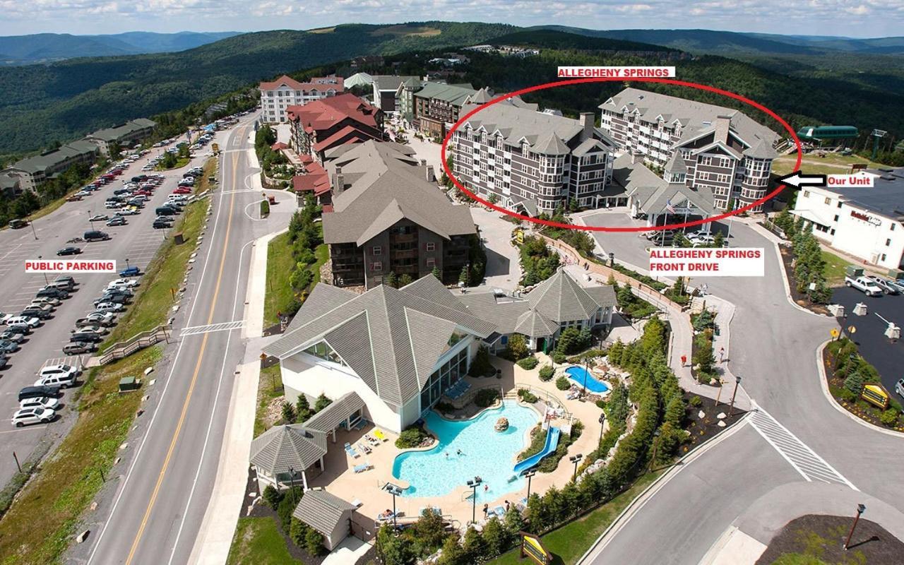 Dunmore Allegheny Spg - Cozy Condo Ski From Our Patio מראה חיצוני תמונה
