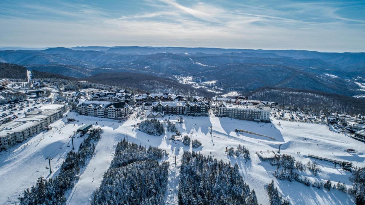 Dunmore Allegheny Spg - Cozy Condo Ski From Our Patio מראה חיצוני תמונה